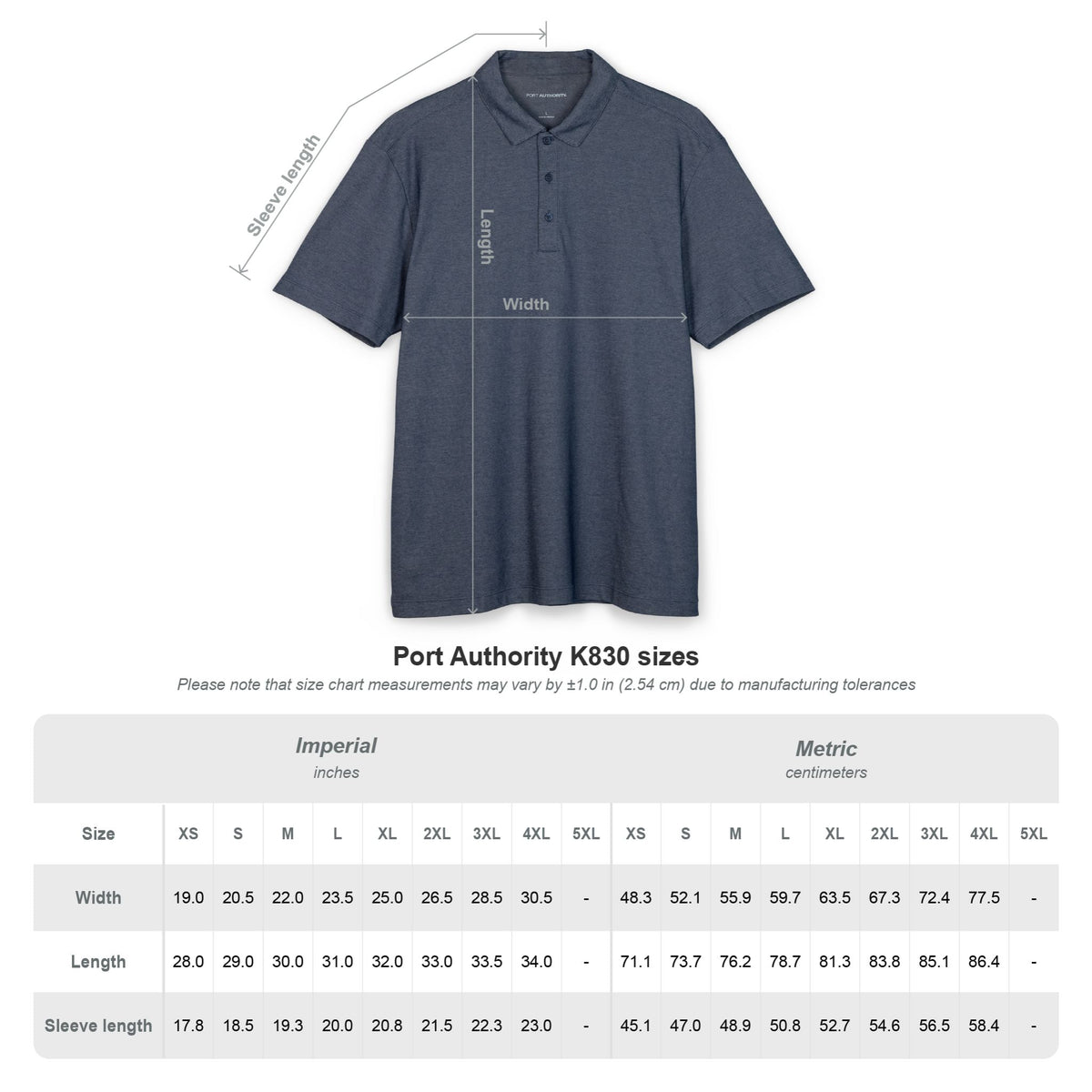 JGTees Performance Polo