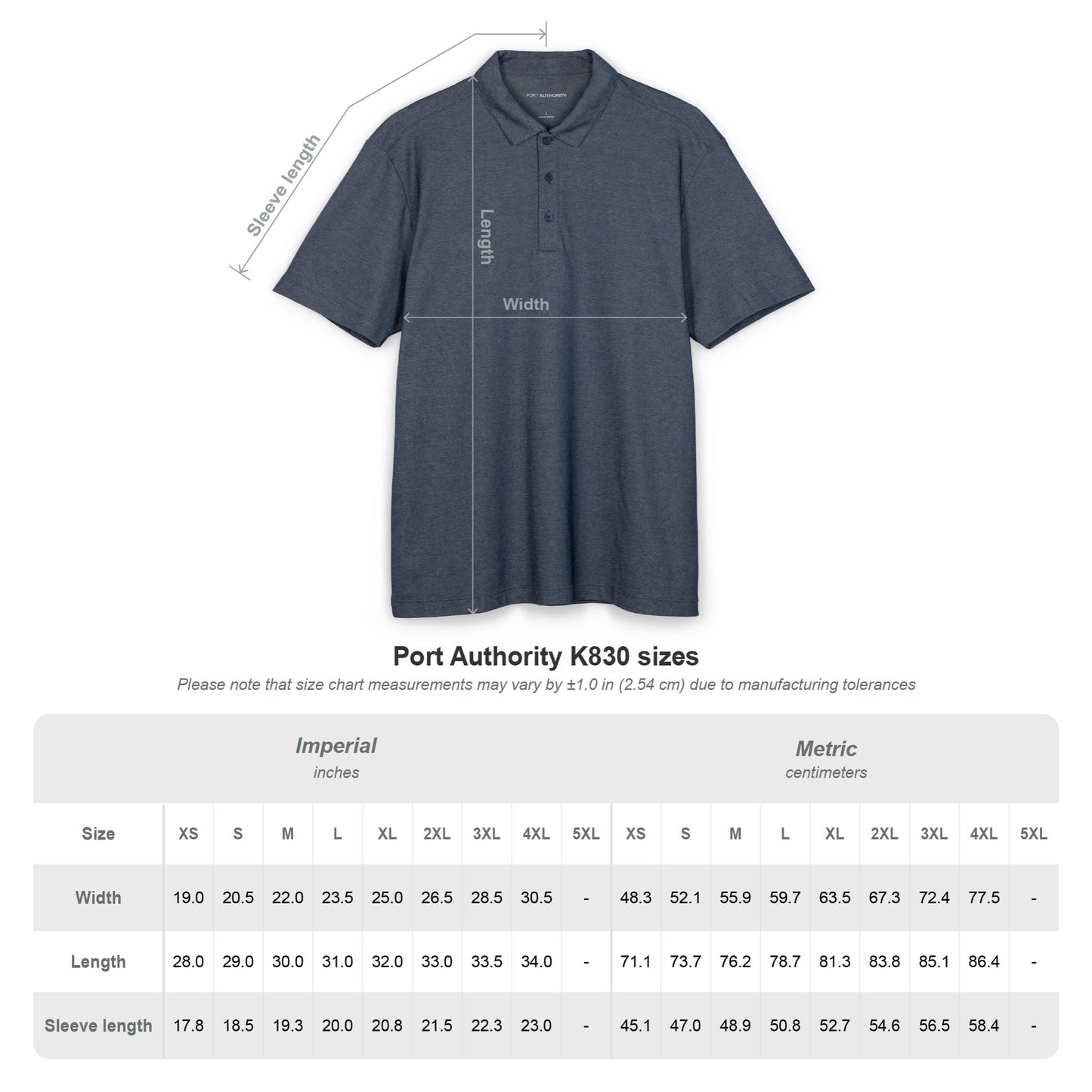 JGTees Performance Polo